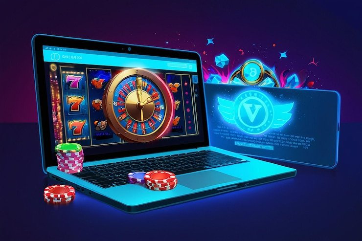 Betting interface and card layout on Adventures Beyond Wonderland