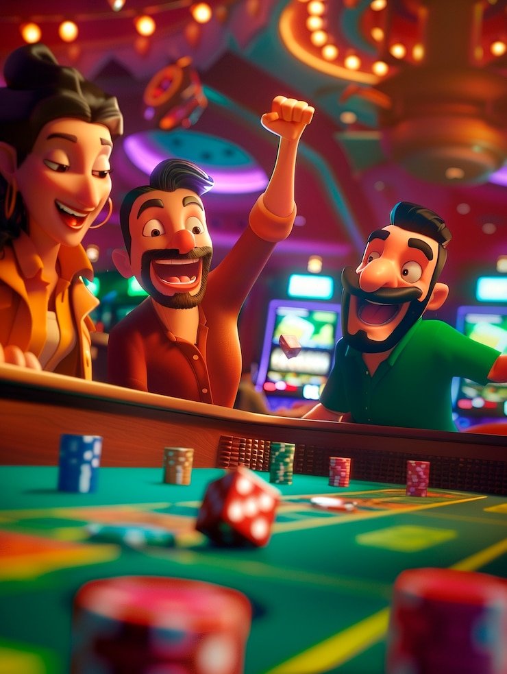 Live dealer dealing cards